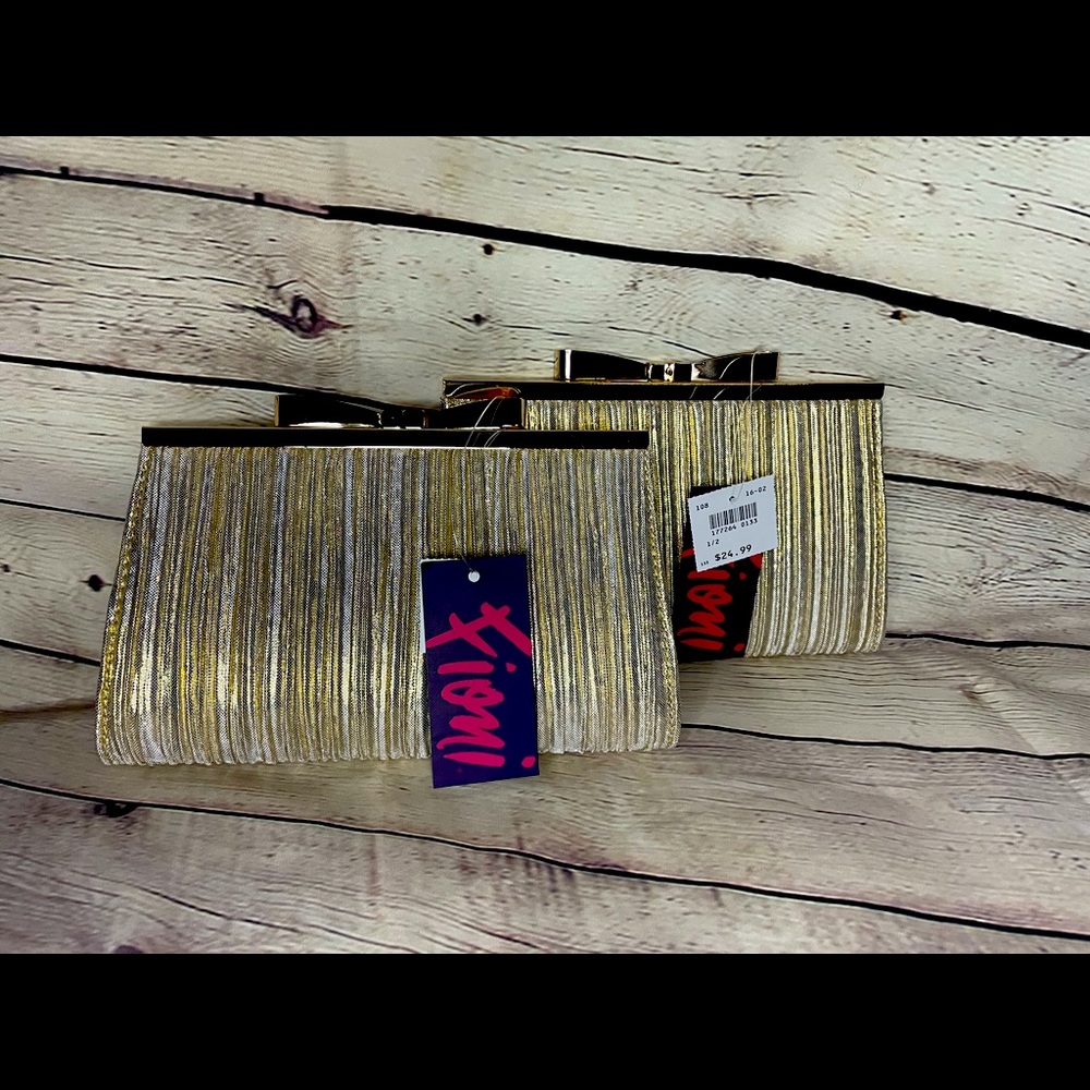 Gold In Color Handbag - Picture 1 of 3